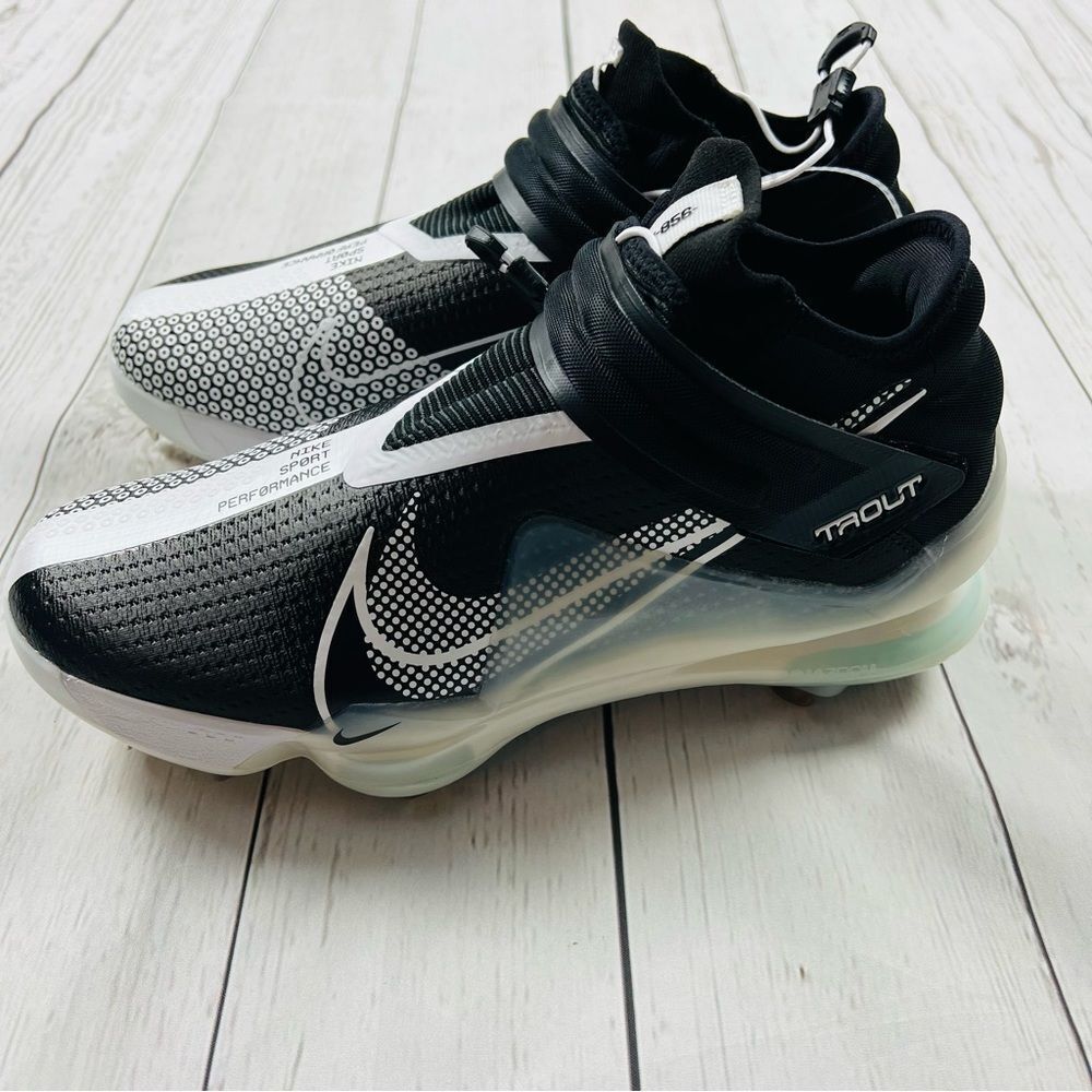 Nike Force Zoom Trout 7 Men’s Metal Baseball Cleats Size 10 - Picture 2 of 12